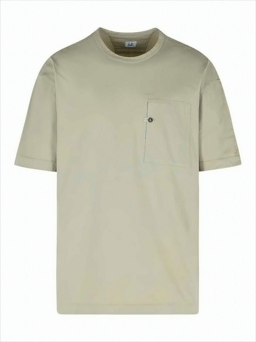 C.P. Company Relaxed Fit Cotton T-Shirt With Chest Pocket Detail