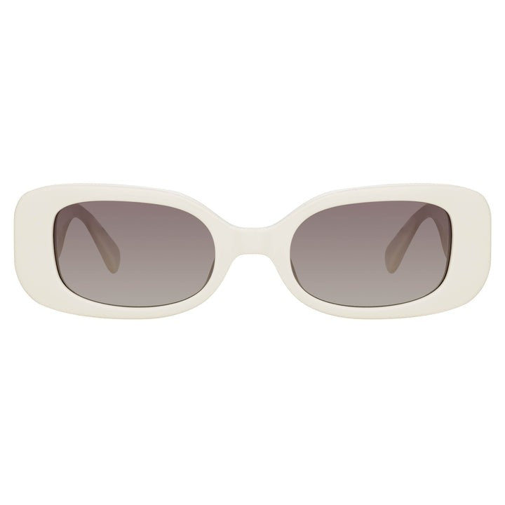 Linda Farrow Lola Rectangular Sunglasses In