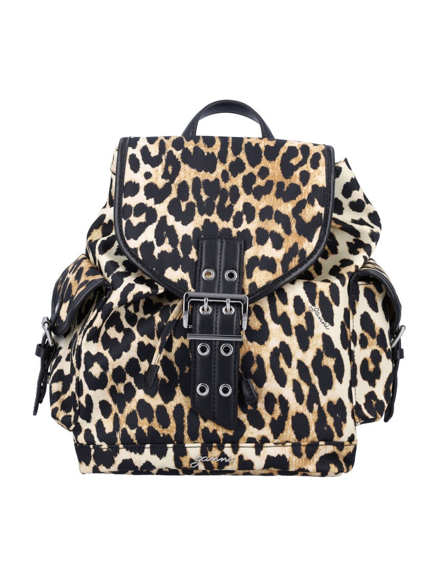 Ganni Small Leo Bucky Backpack