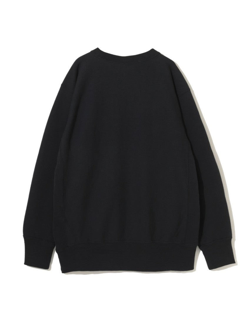 Undercover Relaxed Fit Black Cotton Sweatshirt