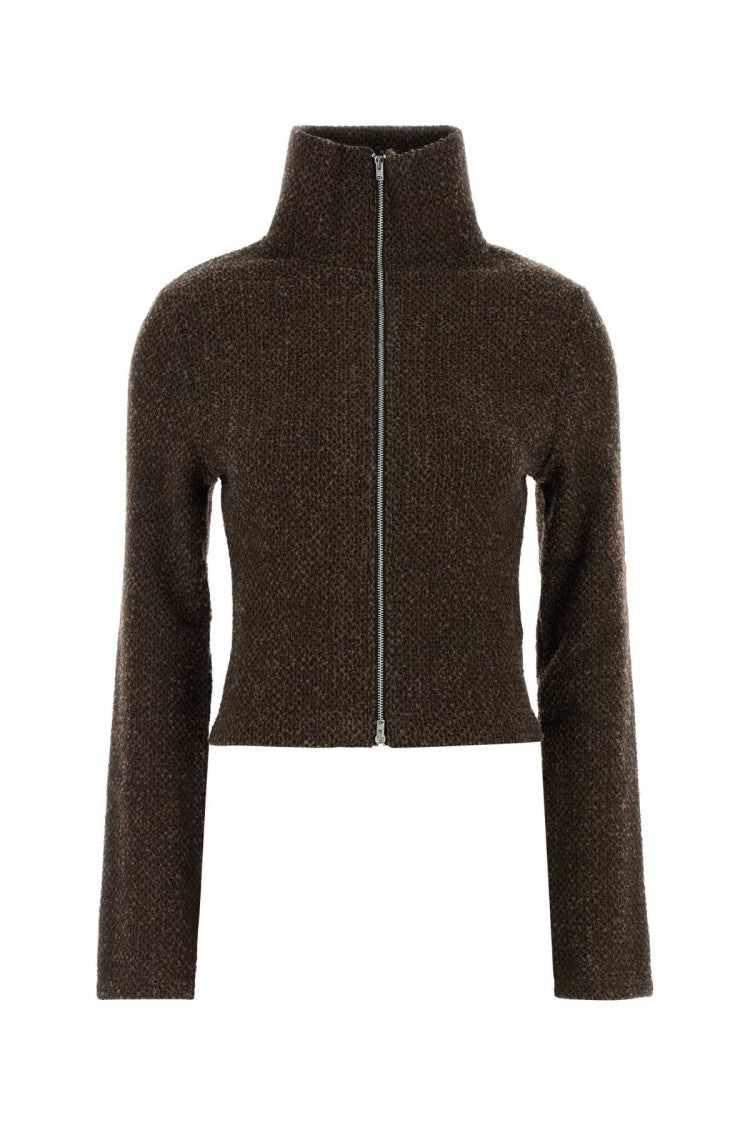 Our Legacy Brown Boucle Cardigan