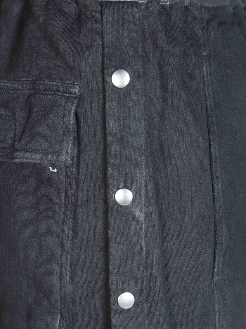 Drkshdw Black Utility Shorts