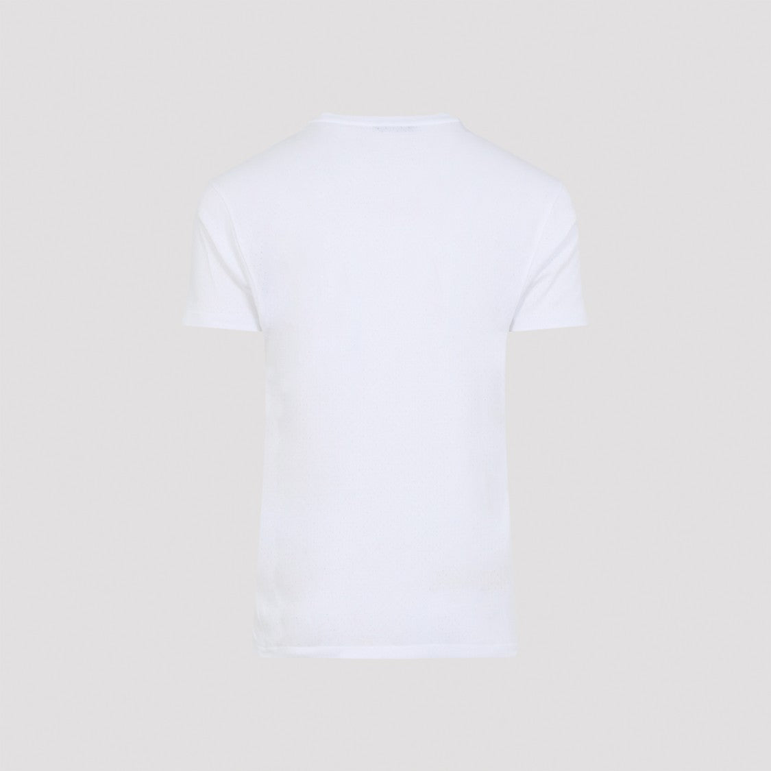 Tom Ford Tailored Cotton T-Shirt With Subtle Perforated Detailing