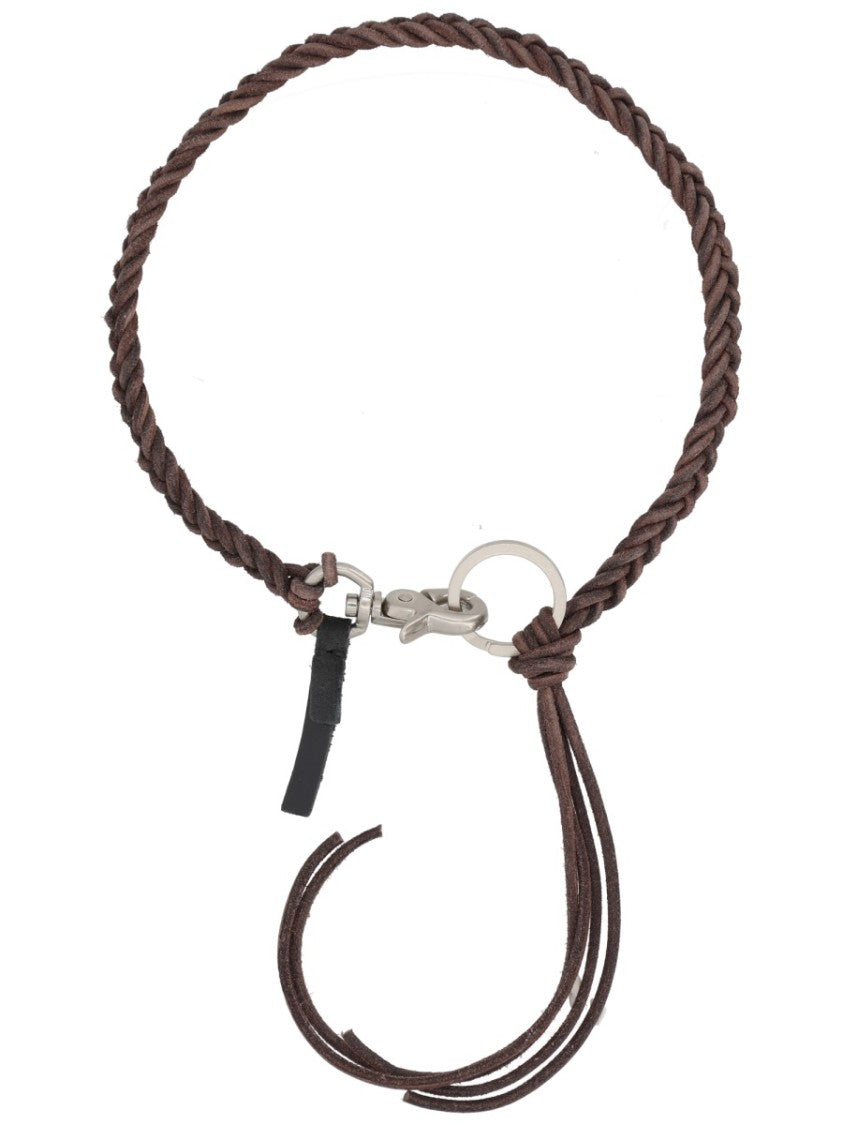 Our Legacy Braided Cow Leather Strands Necklace