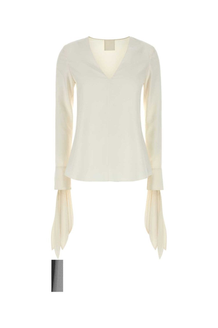 Givenchy White Silk Blouse