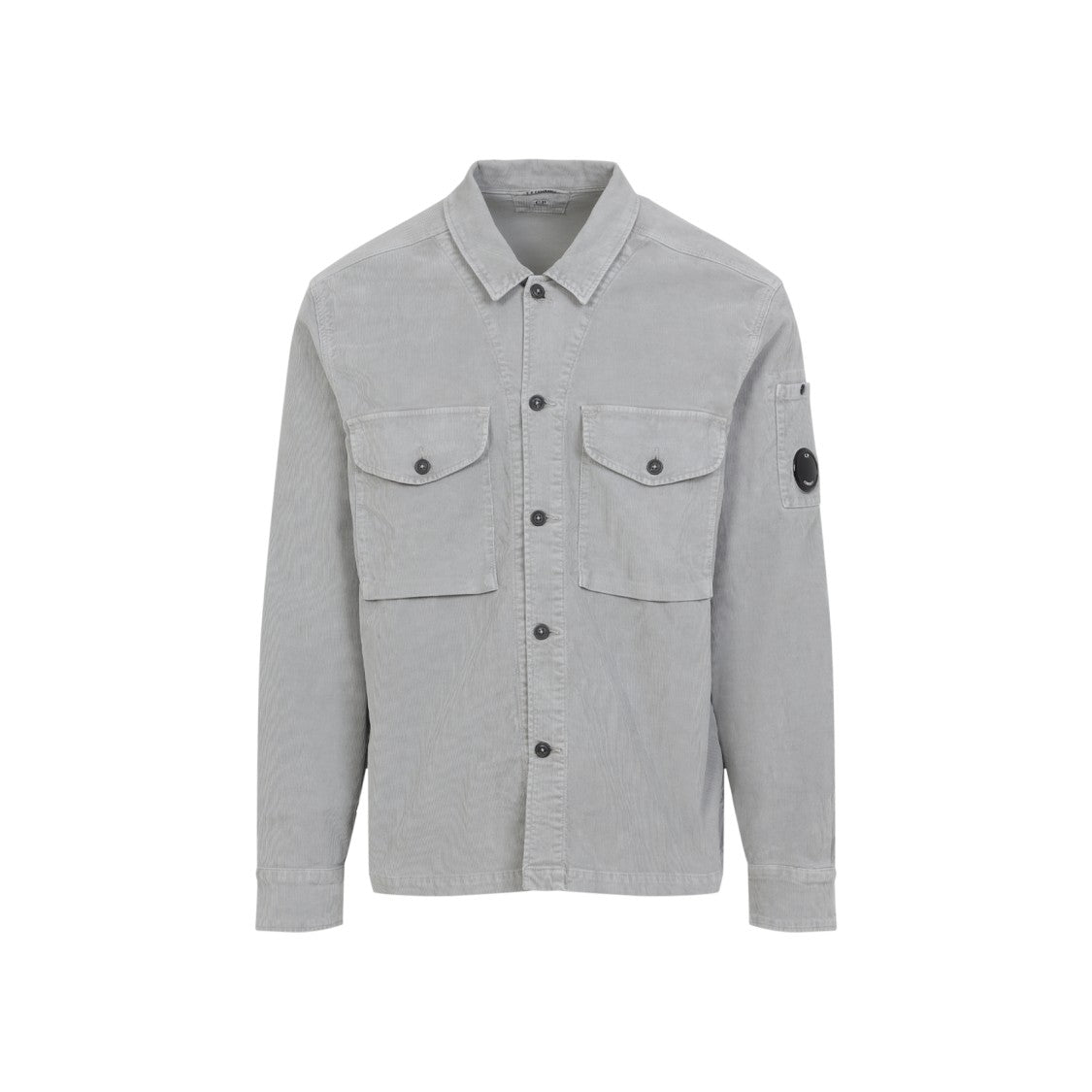C.P. Company Corduroy Light Grey Cotton Overshirt