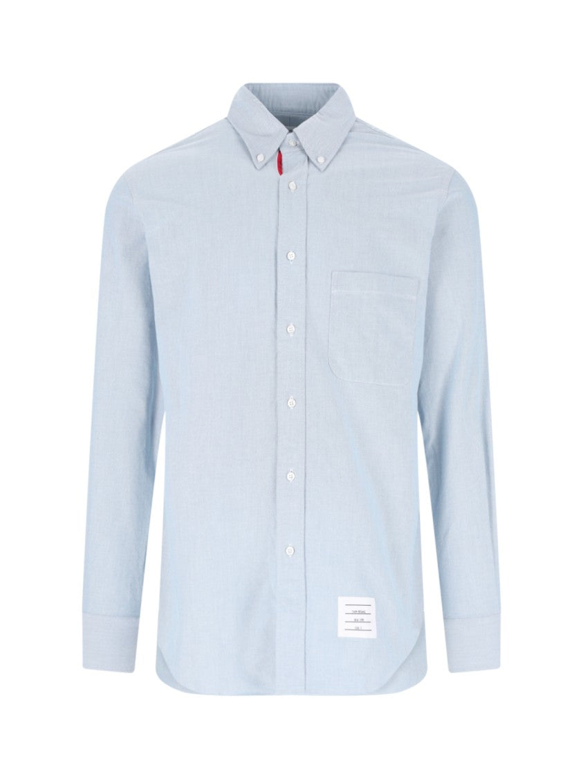 Thom Browne Logo Shirt – Light Blue