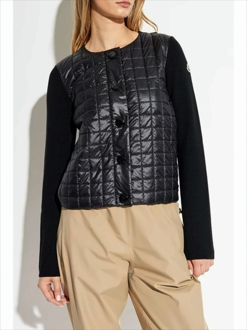 Moncler Quilted Black Jacket