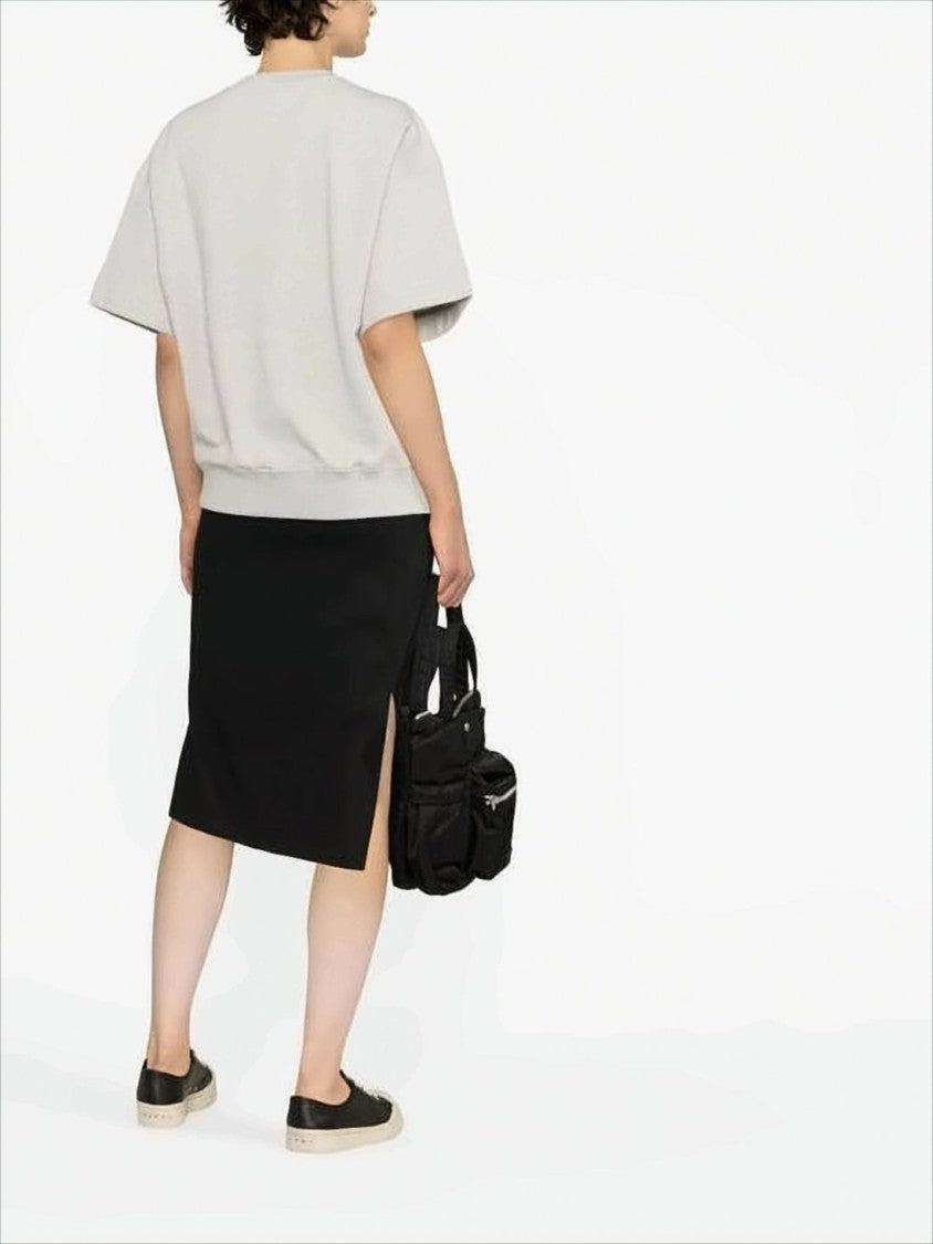 Jil Sander Boxy-Fit Short-Sleeved T-Shirt With Subtle Ribbed Detailing
