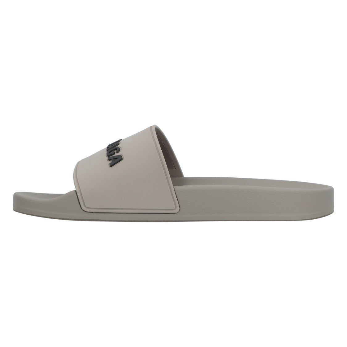 Balenciaga 3D Logo Rubber Pool Slide Sandal