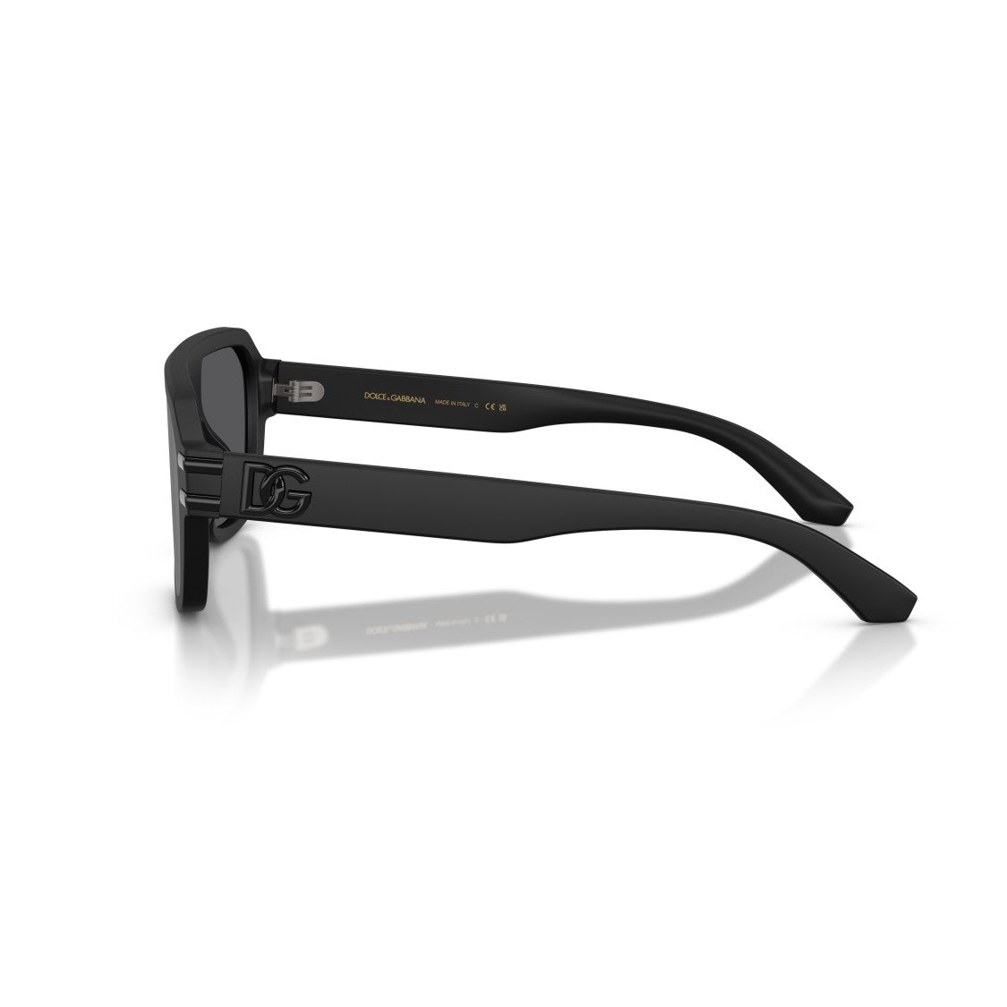 Dolce & Gabbana 0Dg4507 Bold Oversized Rectangular Frame Sunglasses With Logo Detail