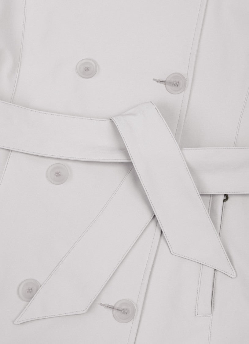 Colmar Beige Tailored Trench Coat Detachable Belt