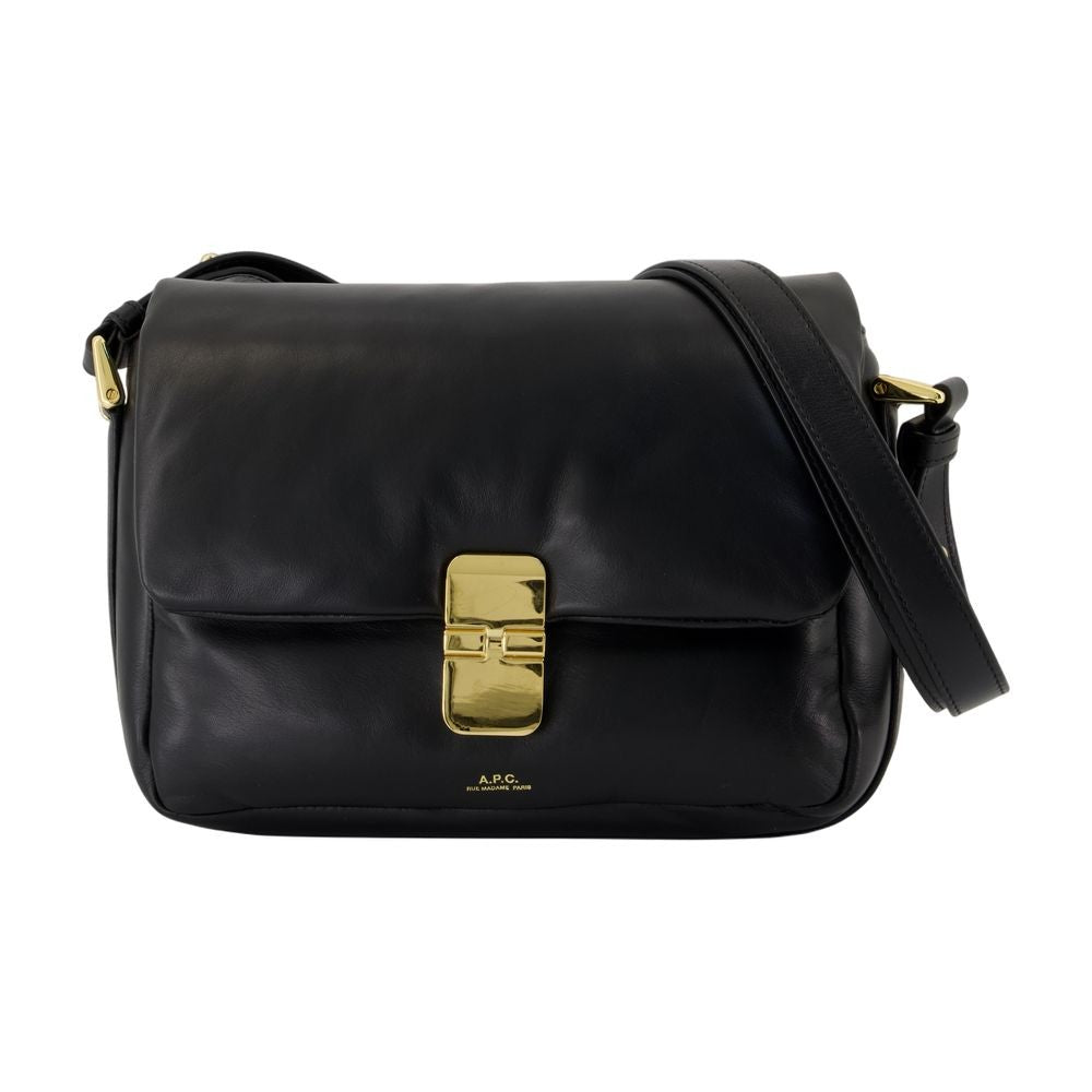 A.P.C. Grace Soft Crossbody - Leather - Black