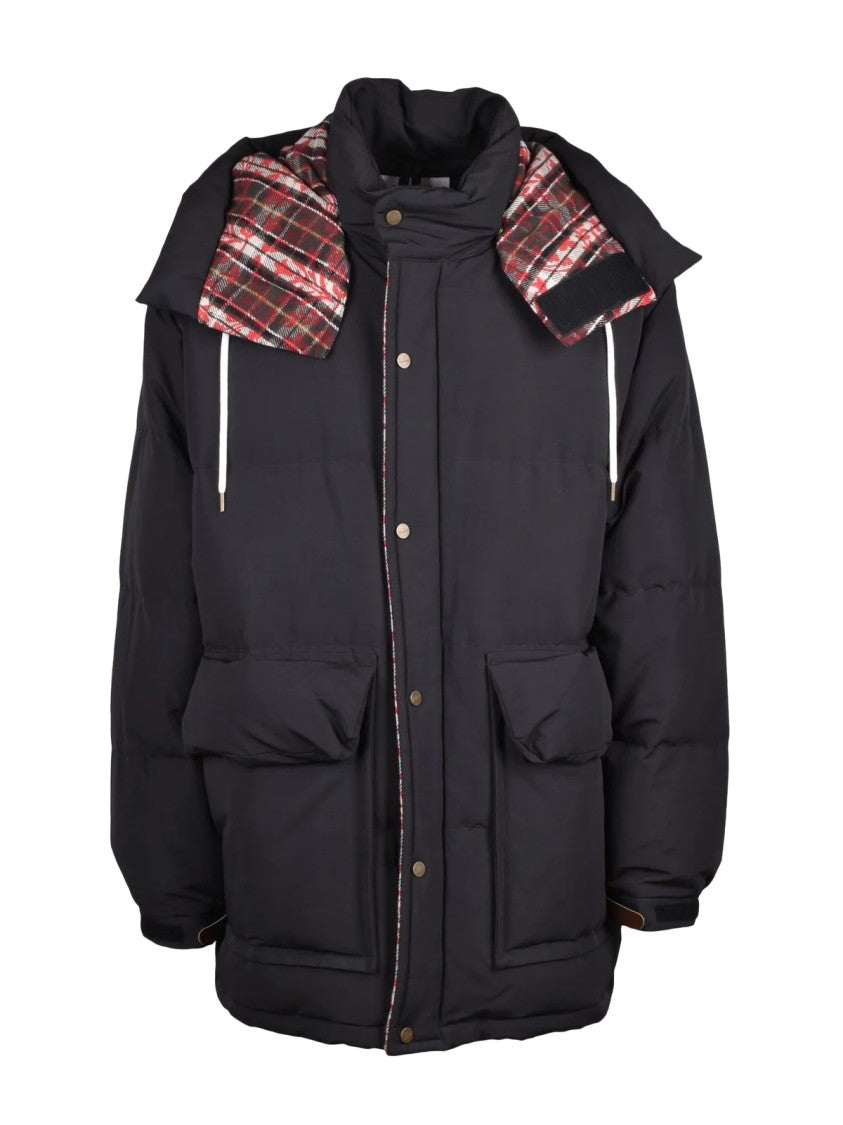 Woolrich Woolrich Down Parka With Detachable Hood And Insulated Comfort
