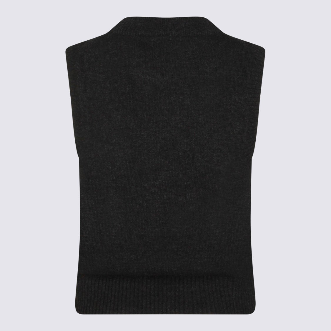 Ganni Black Wool Blend Knitwear