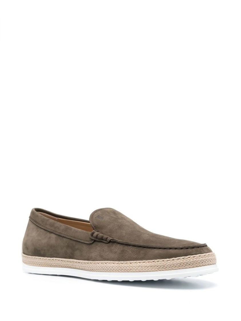 Tod's Suede Slip-On Loafers