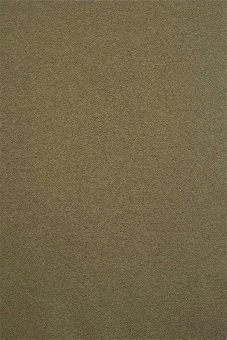 Acne Studios Solid Olive Green Wool Scarf With Fringed Ends