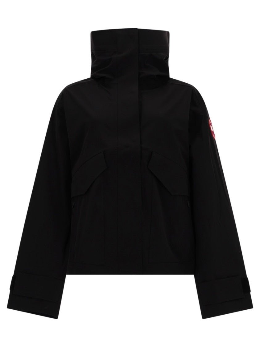 Canada Goose Cropped High Collar Polyamide Jacket