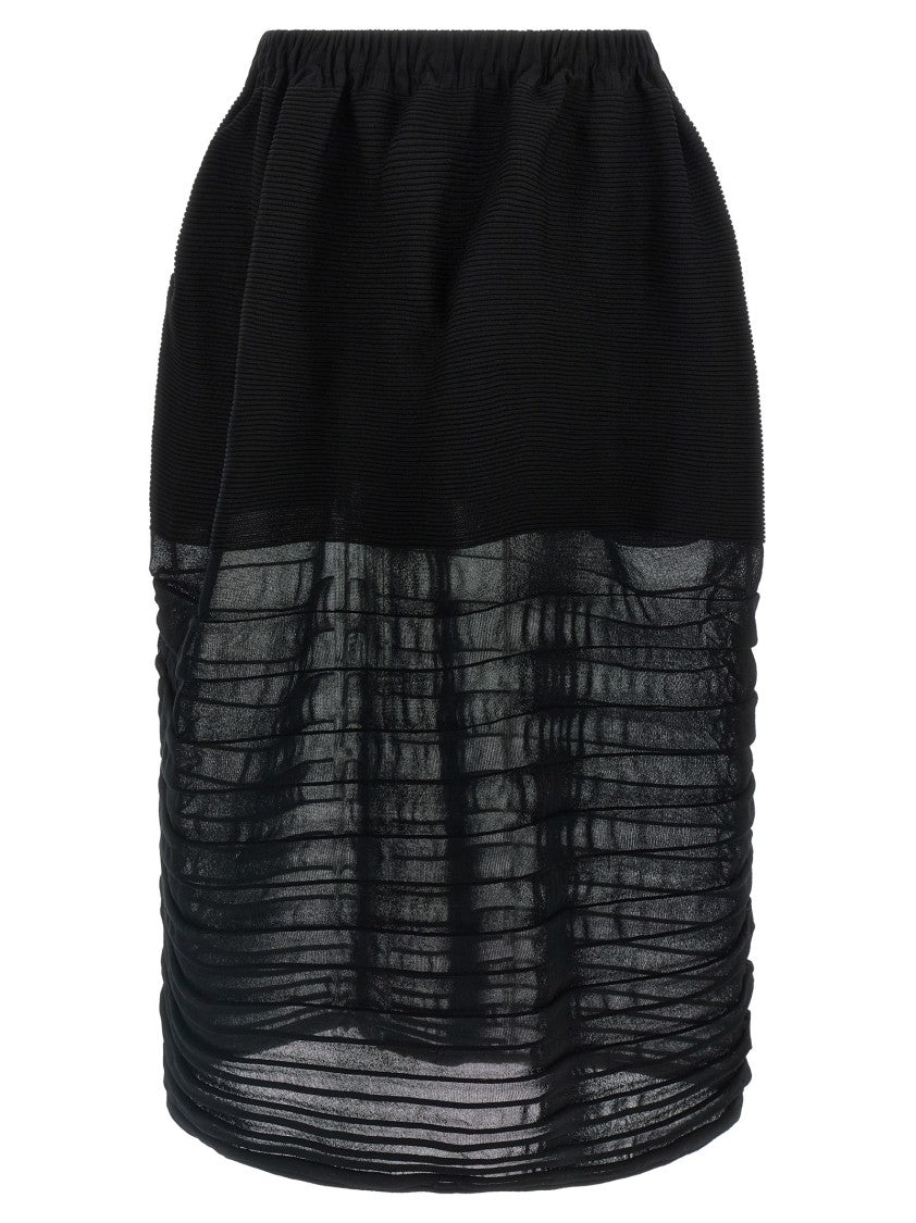Issey Miyake 'Moving Knit' Skirt