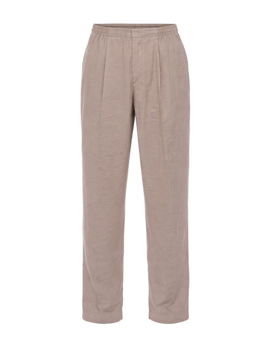 Hevo Torrecanne Chino Trousers In Fluid Modal Fabric