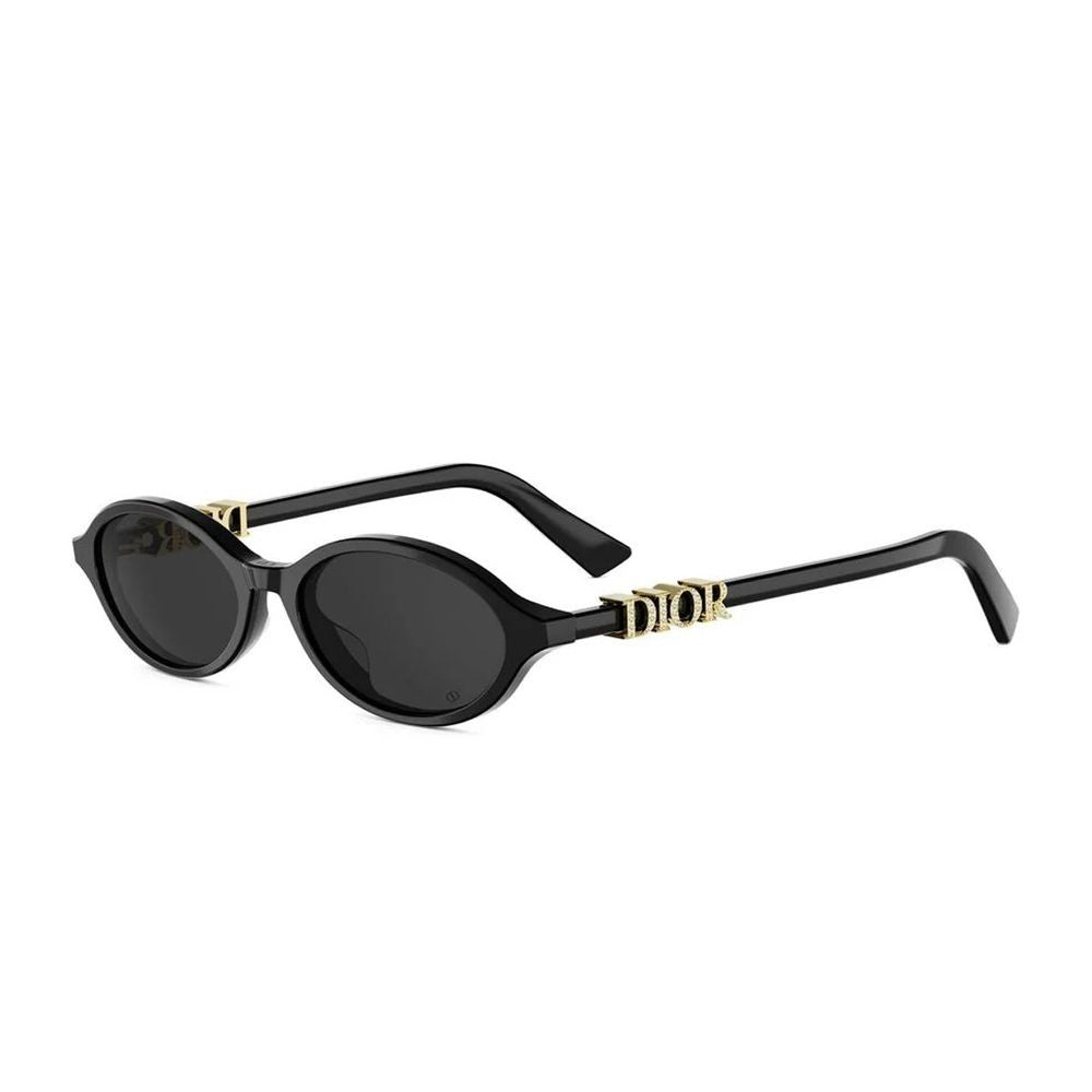Dior Treasure R1i Oval-Silhouette Black Acetate Diortreasure R1i Sunglasses
