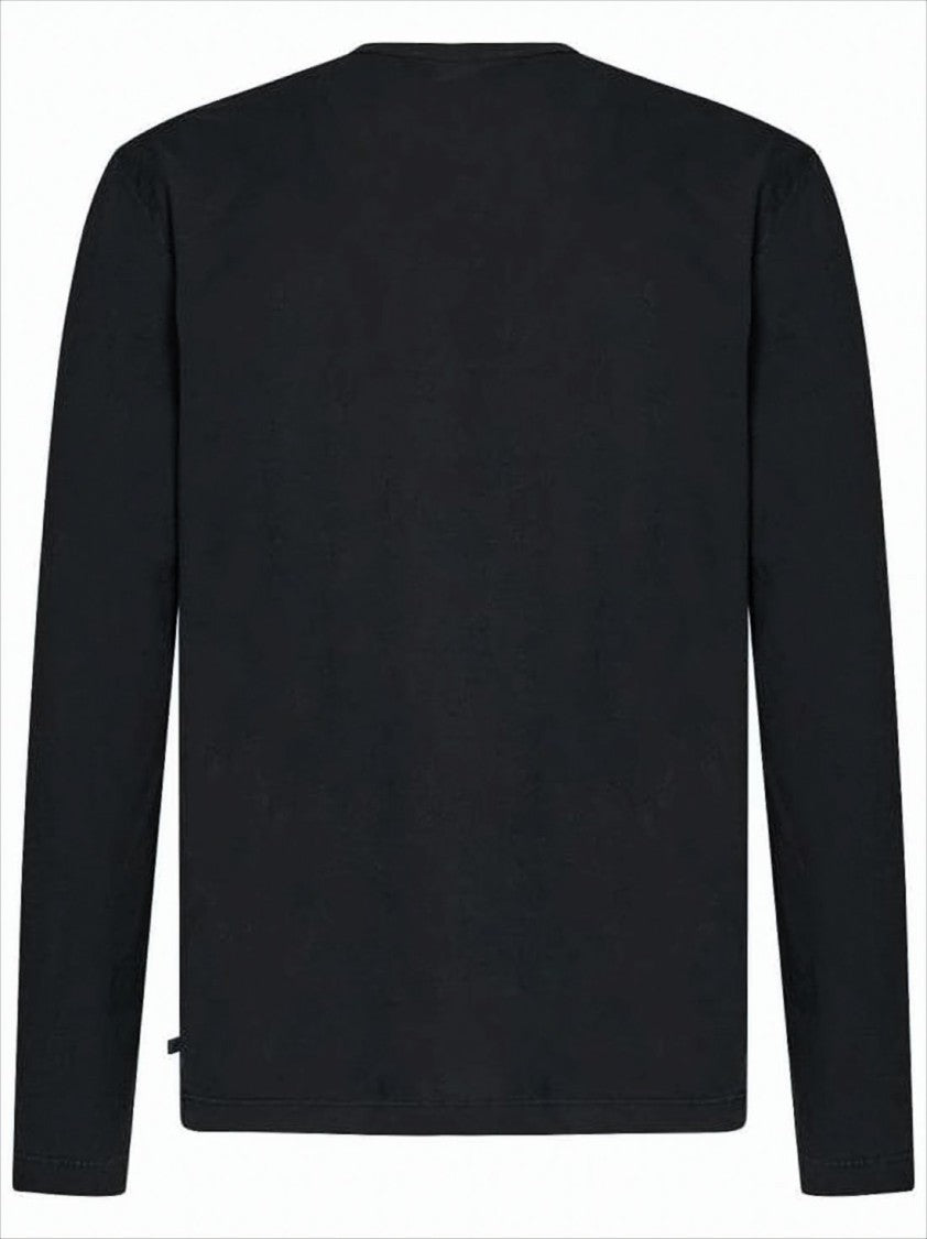 James Perse Classic Crew Neck Long Sleeve T-Shirt