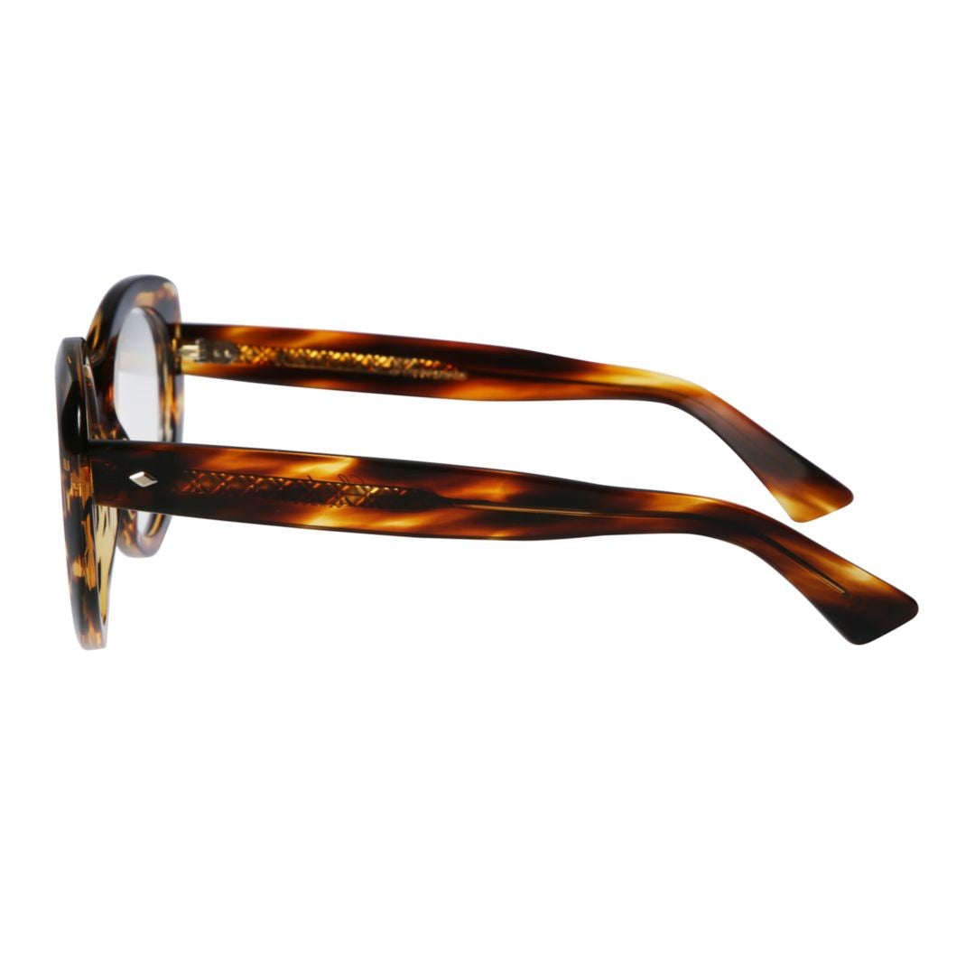 Kador Tortoiseshell Sophia Glamour Oversized Cat-Eye Sunglasses
