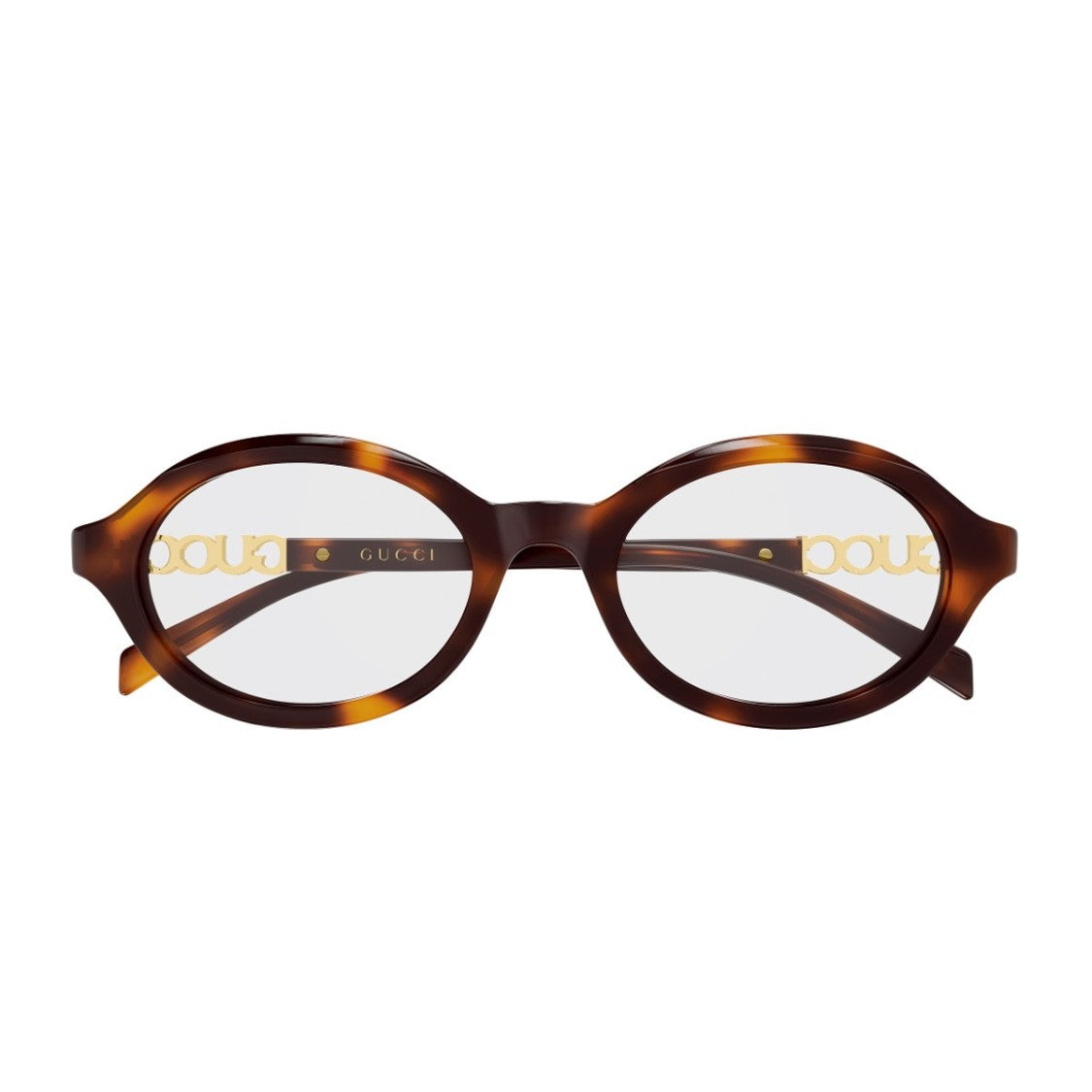 Gucci Havana Gg2153o Linea Name Of Brand Acetate Oval Sunglasses
