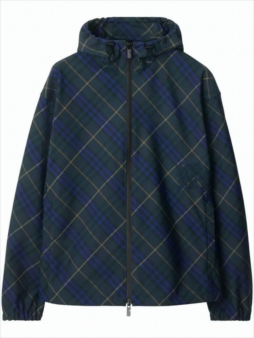 Burberry Classic Plaid Hooded Jacket