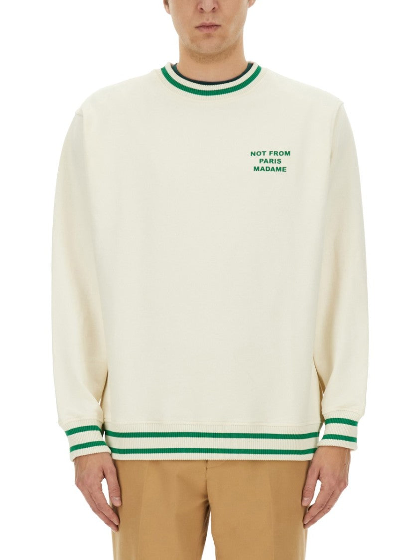 Drôle De Monsieur "Slogan" Sweatshirt