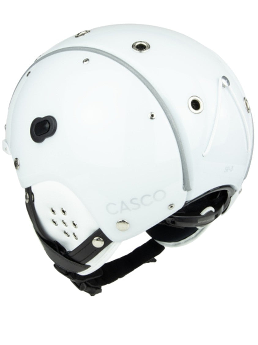 Casco Sp3 Glossy White Ventilated Helmet