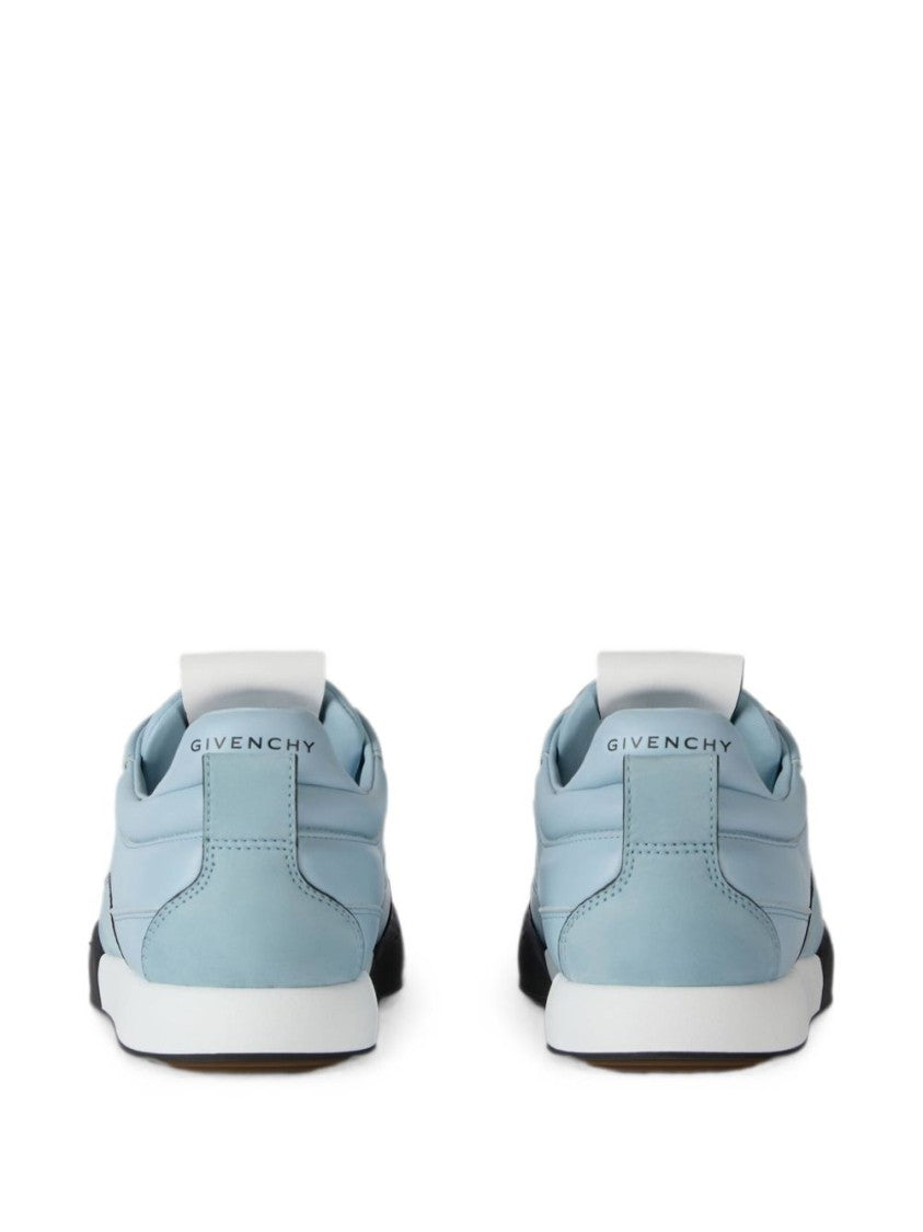 Givenchy Light Blue Black Accent Low-Top Sneakers