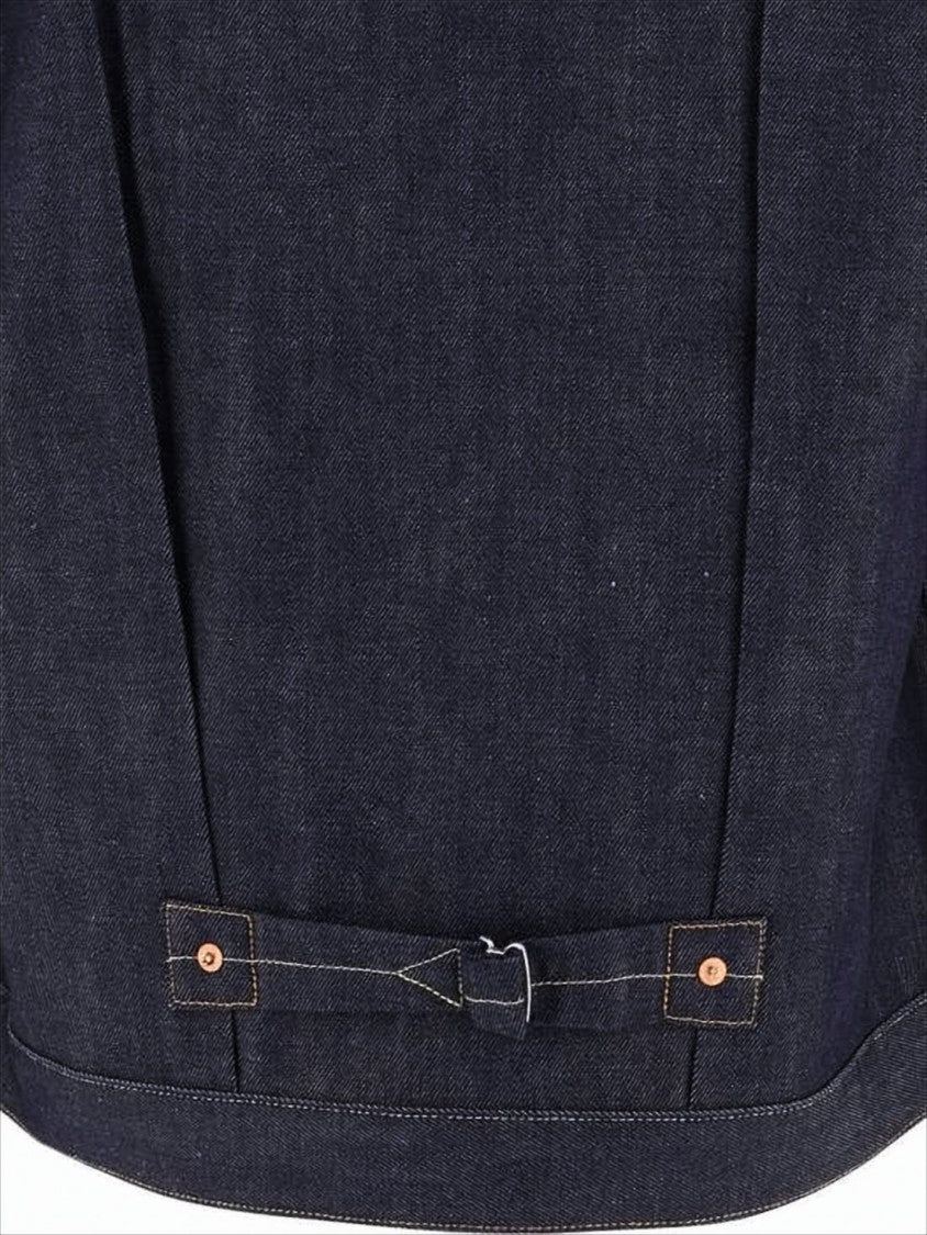Levi's Classic Denim Jacket With Adjustable Waist