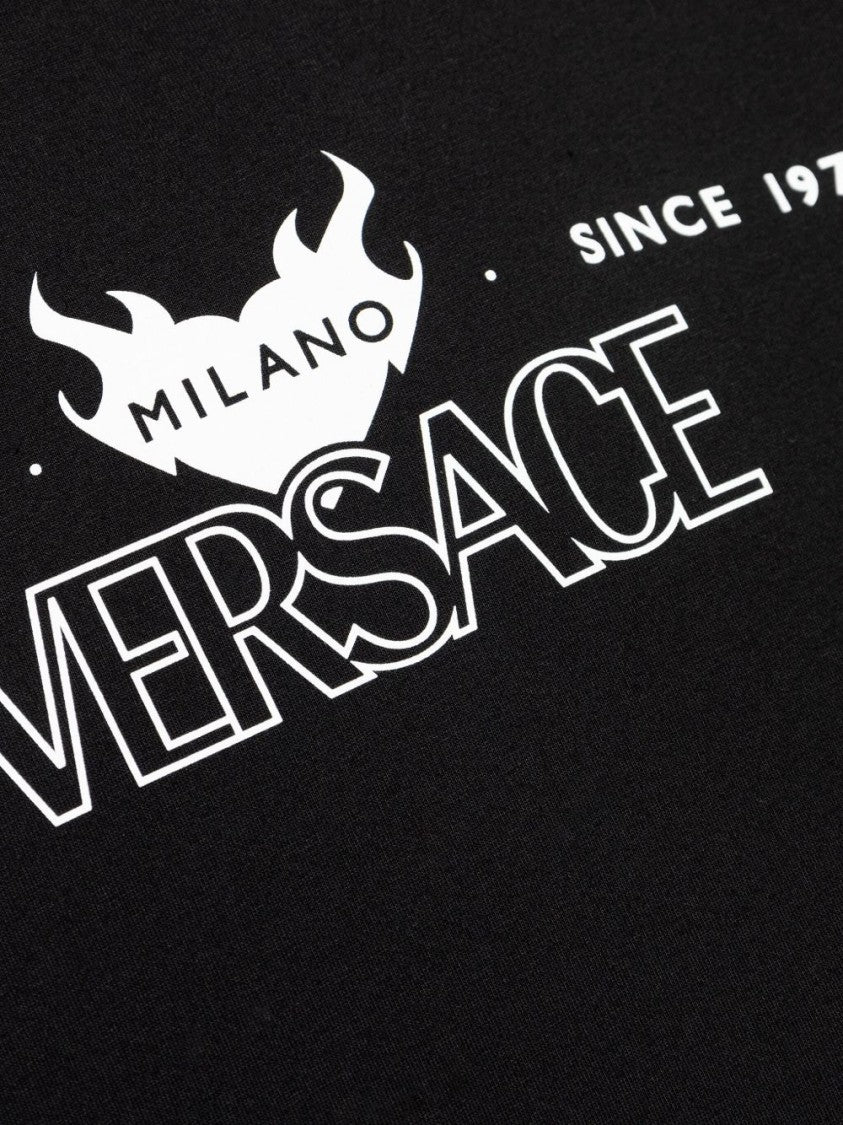 Versace Bold Graphic Print Versace T-Shirt