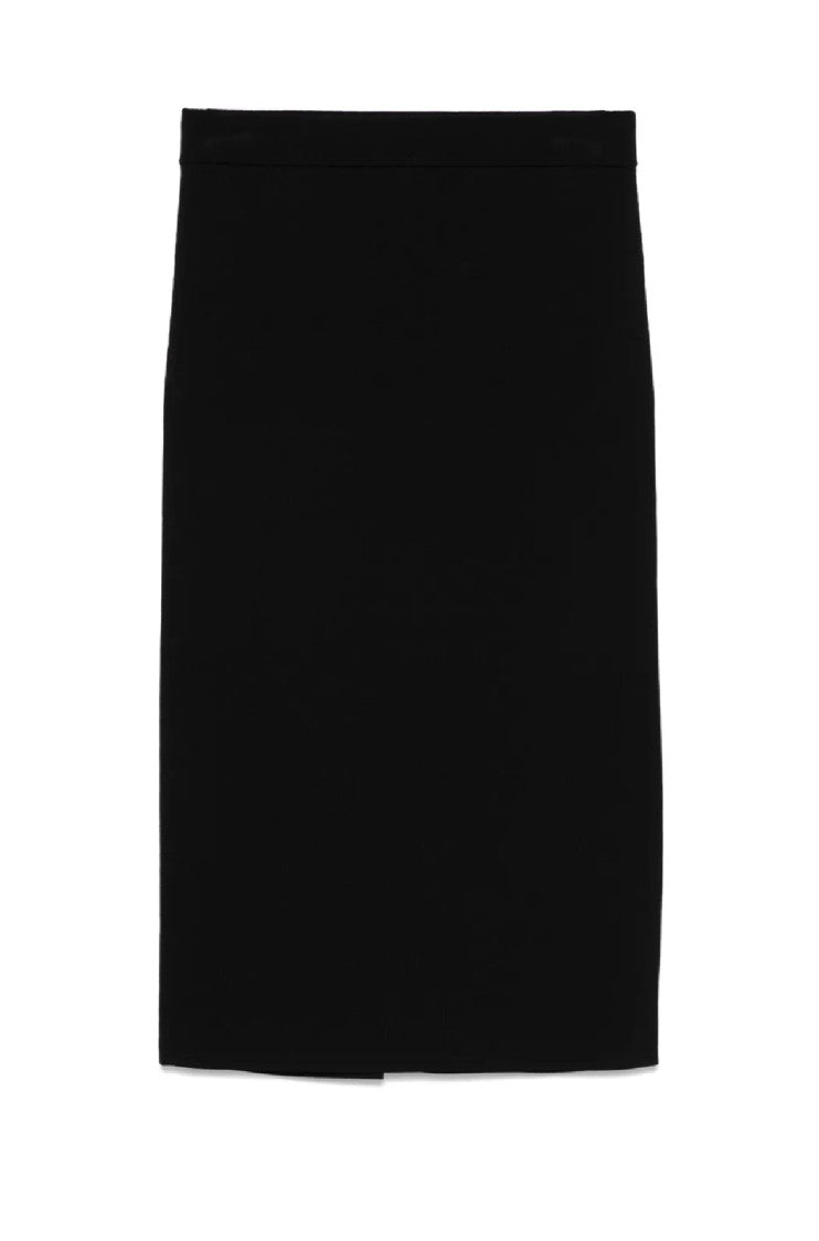 Max Mara Form-Fitting Losanna Midi Skirt With Smooth Waistband