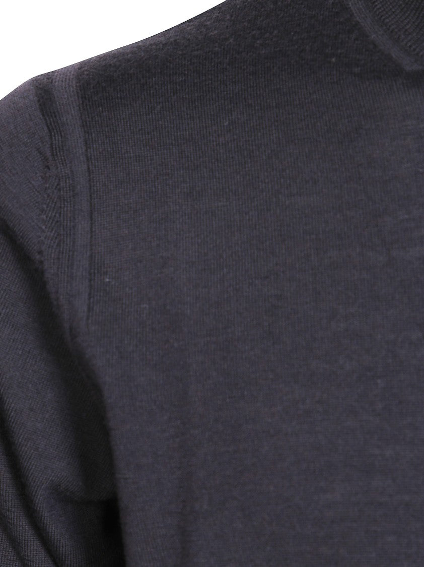 Paolo Pecora Fine-Knit Long-Sleeve Sweater