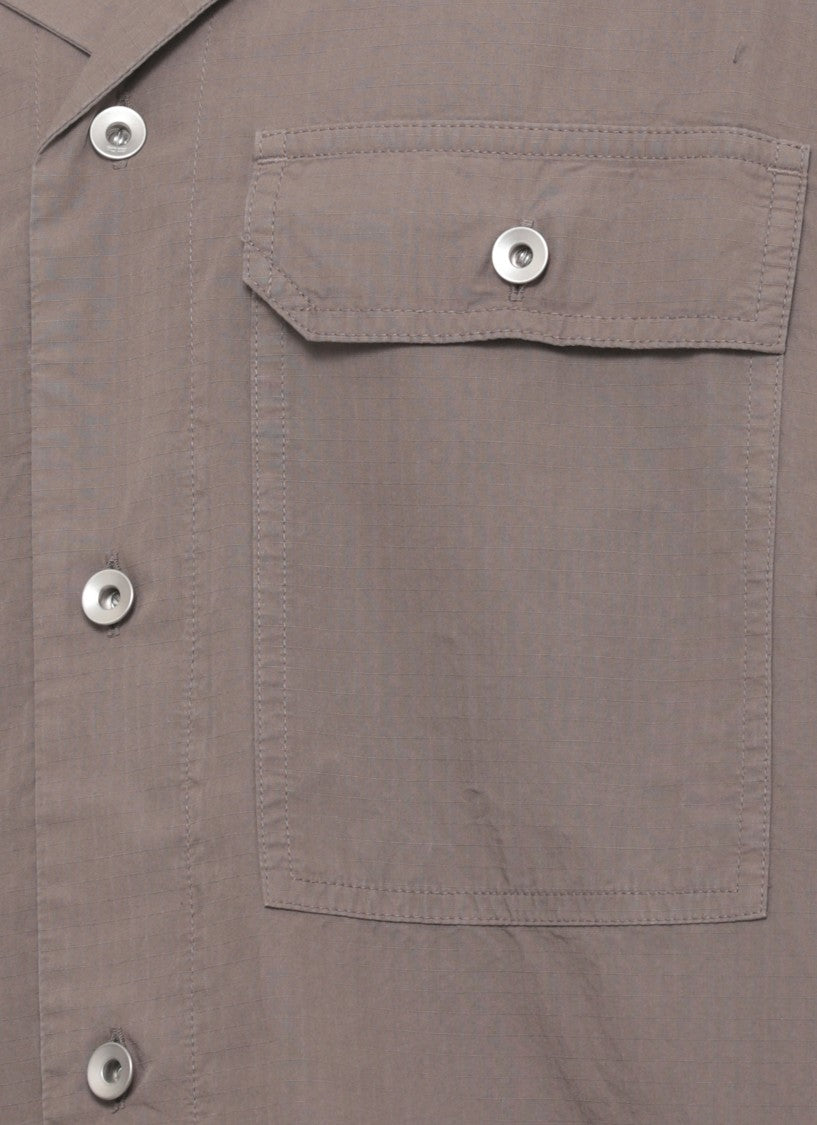 Drkshdw By Rick Owens Brown Magnum Tommy Cotton Shirt