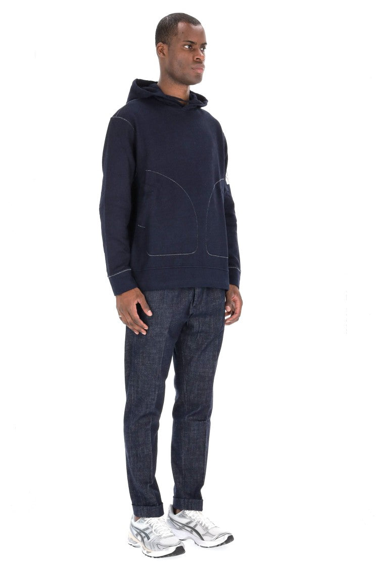 C.P. Company Indigo Dyed Hoodie