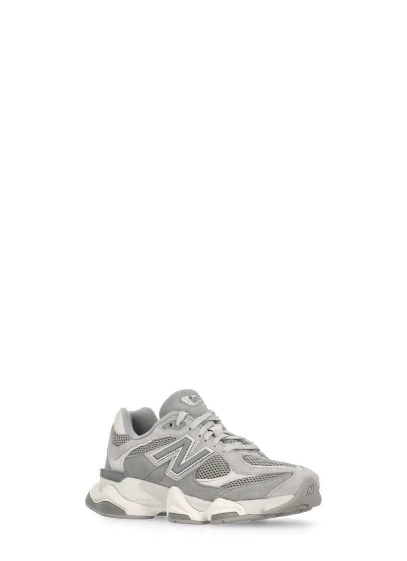 New Balance Grey 9060 Leather Sneakers