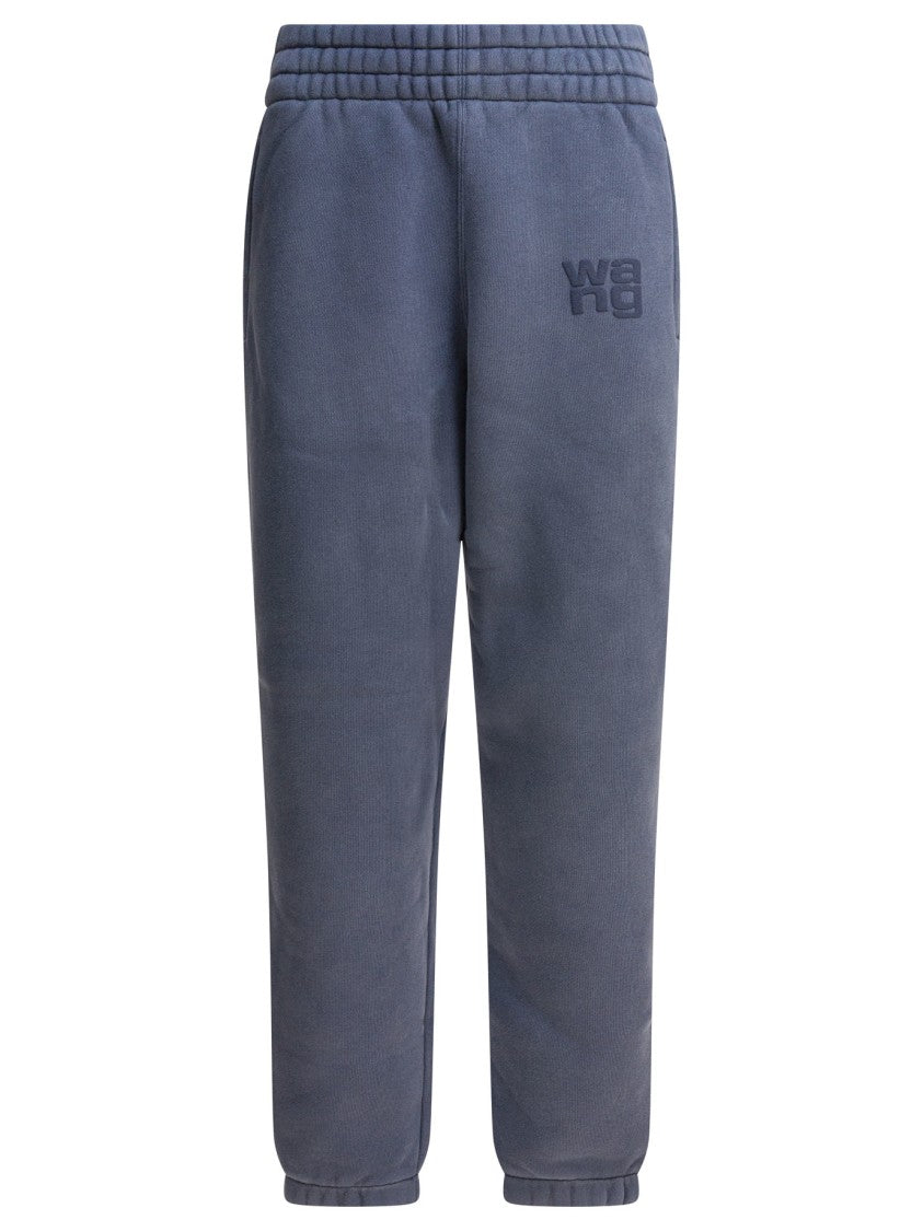 Alexander Wang Essential Terry Classic Sweatpant Puff Paint Logo