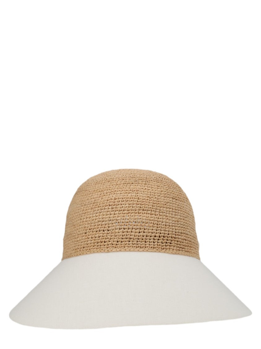 Helen Kaminski Wide-Brimmed Raffia Hat With Adjustable Strap