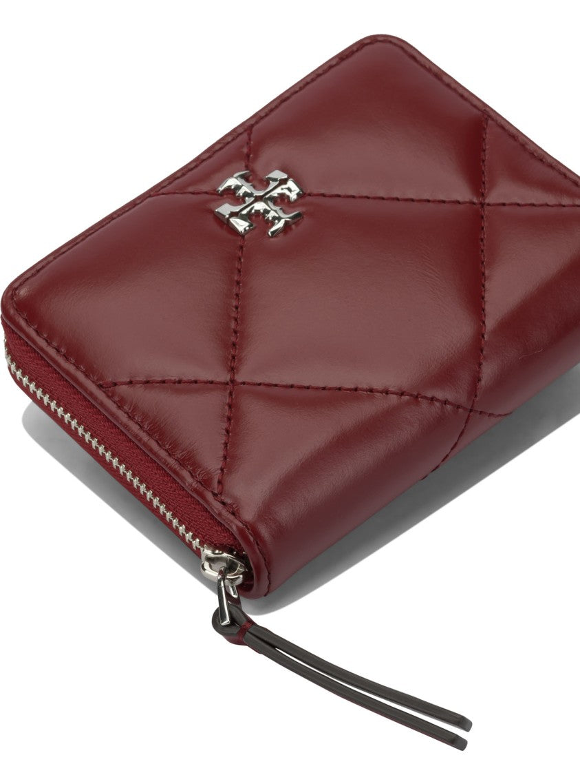 Tory Burch Quilted Leather Card Holder