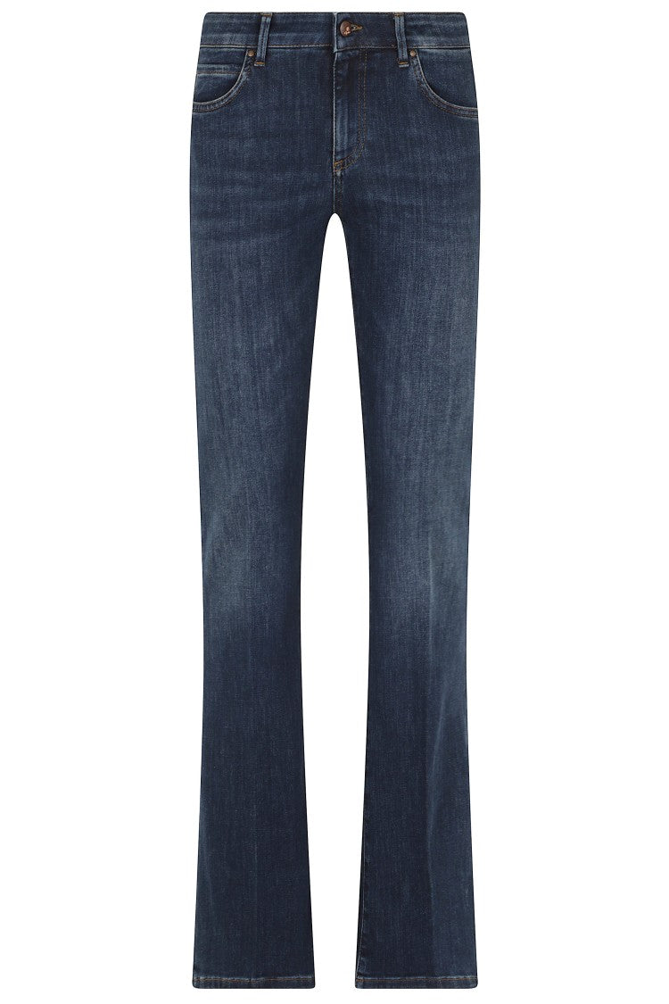 Cigala`S Blue Tdsb20 Straight-Leg Denim Jeans