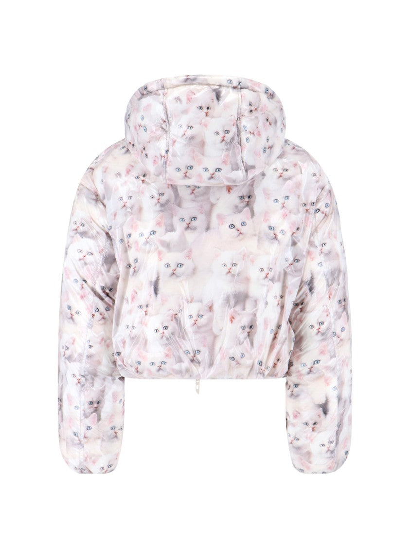 Diesel "W-Inner-R1" Short Down Jacket – Multicolor