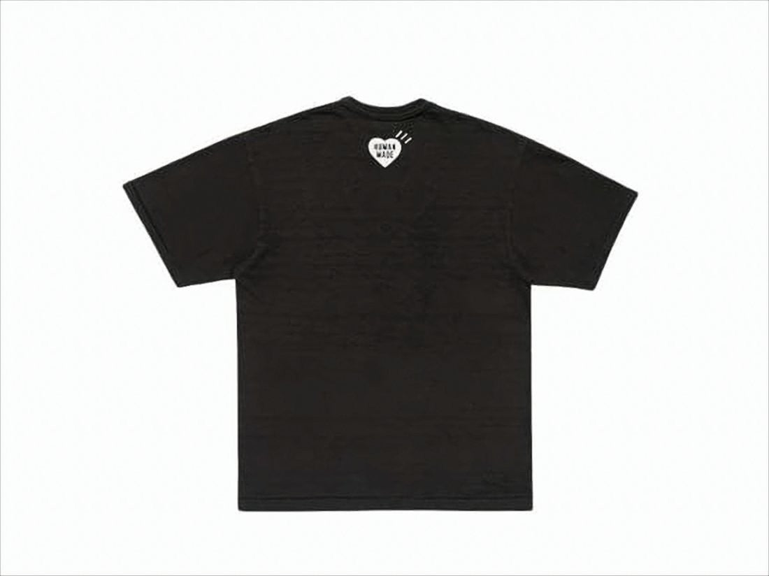 Humanmade Graphic Black Cotton T-Shirt