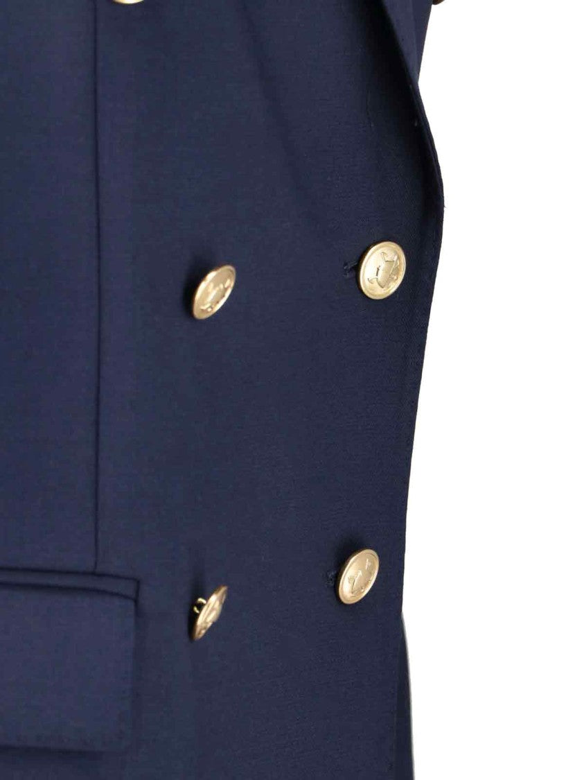 Polo Ralph Lauren Tailored Double-Breasted Jacket With Gold Buttons