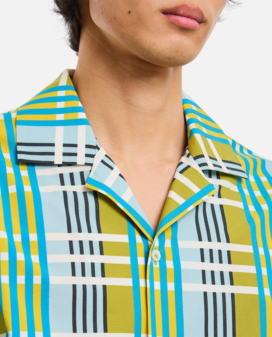 Lanvin Cotton Printed Bowling Shirt