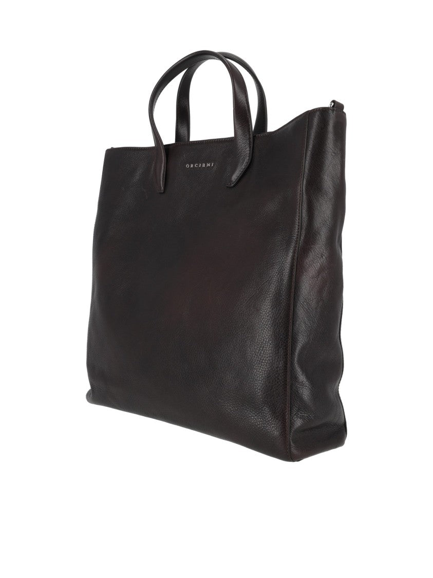 Claudio Orciani Lagoon Calf Leather Tote Bag