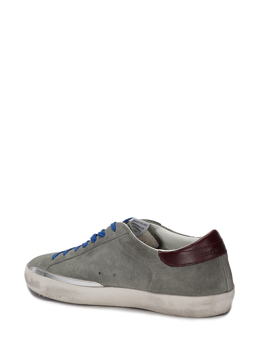 Golden Goose Super-Star Suede Upper And Toe Leather Star And He