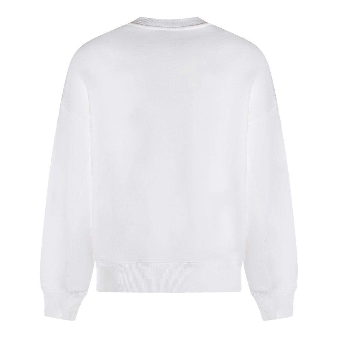 Autry Relaxed Fit White Crewneck Sweatshirt